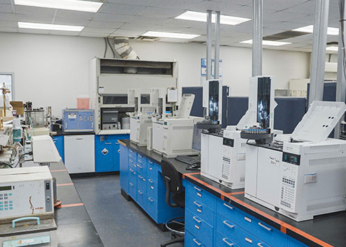 Chem Group analytical lab.